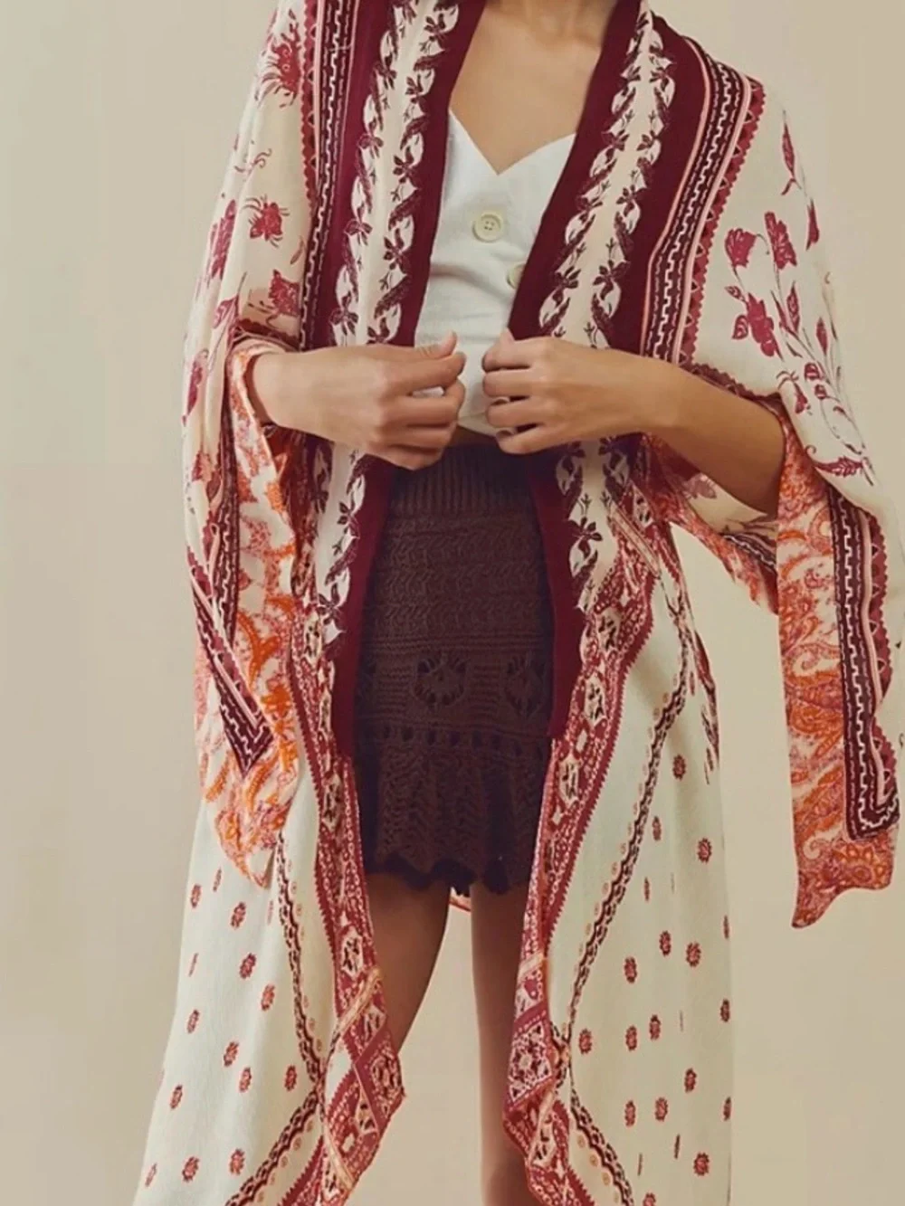 Free people Kiss The Sky Butterfly Kimono